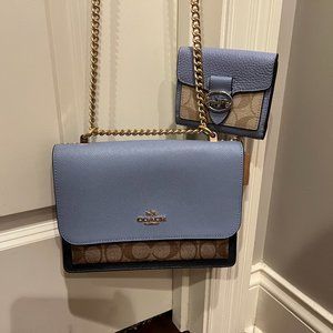 Brand New Coach Crossbody Bag with Matching Wallet
